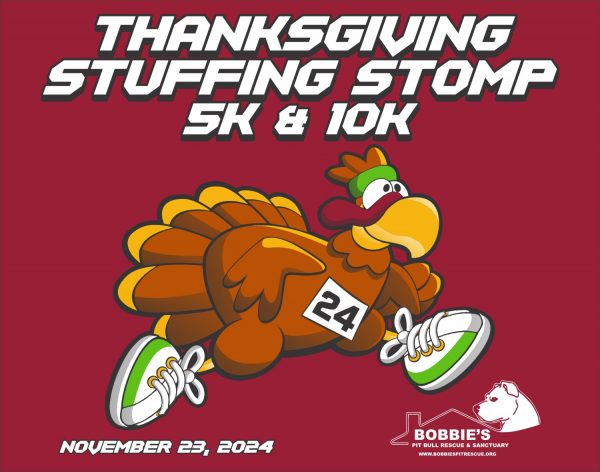 Thanksgiving Stuffing Stomp logo on RaceRaves