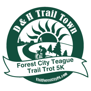 Forest City Teague Trail Trot 5K logo on RaceRaves