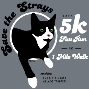 Save the Strays 5K logo on RaceRaves