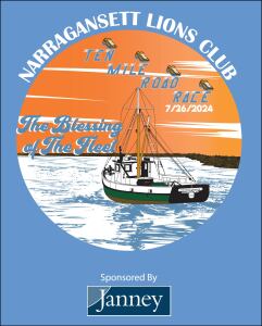Blessing of the Fleet 10-Mile Road Race logo on RaceRaves