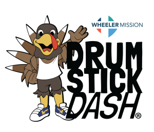 Wheeler Mission Drumstick Dash logo on RaceRaves