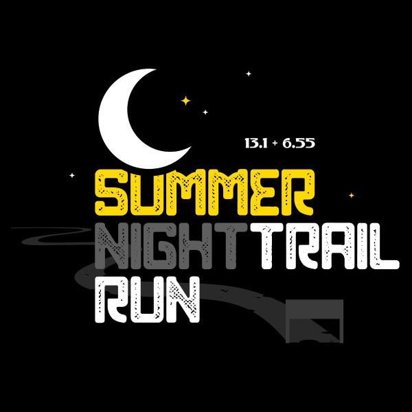 Summer Night Trail Quarter & Half Marathon Indiana logo on RaceRaves