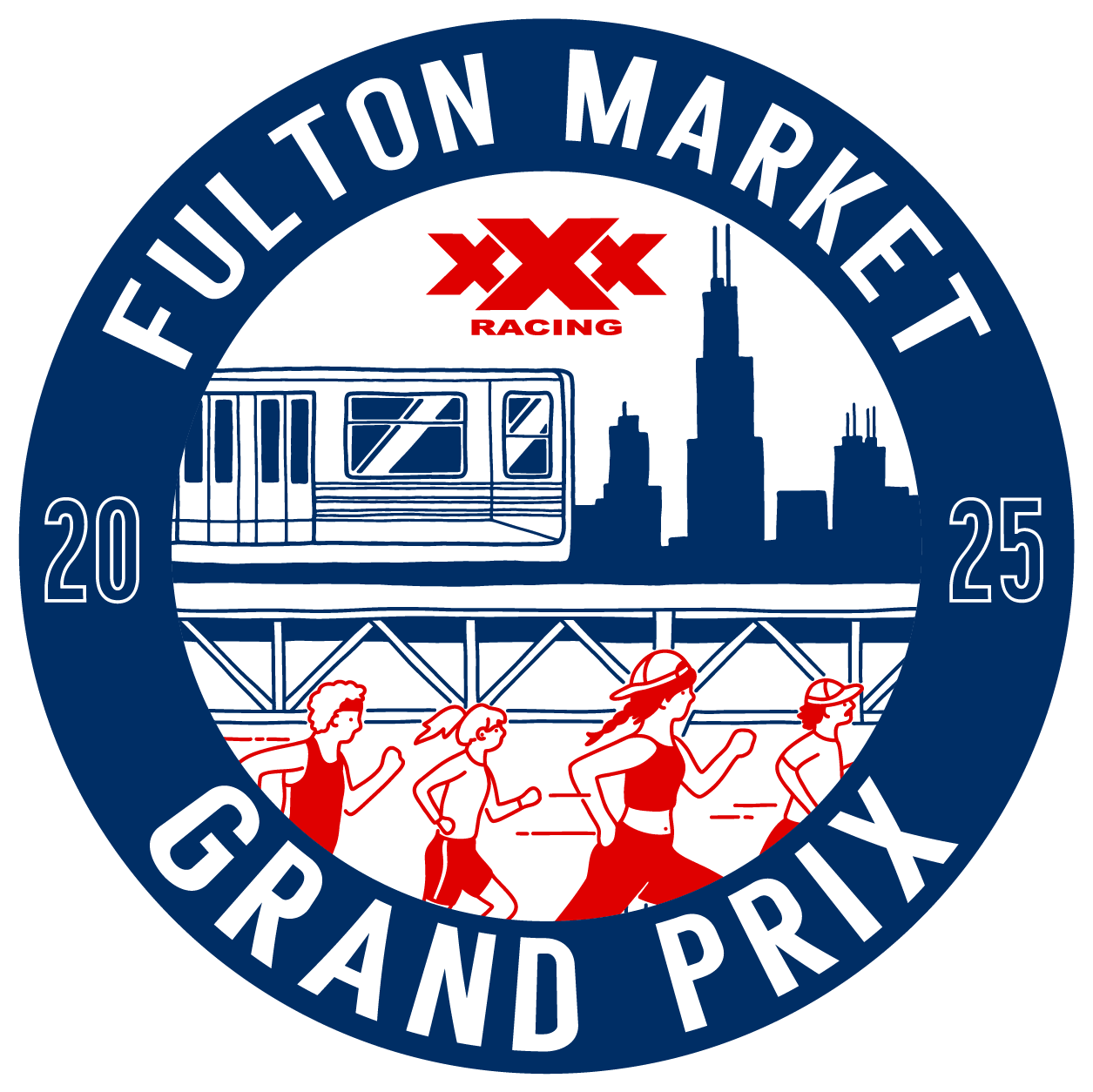 Fulton Market Loop Da Loop 5K logo on RaceRaves