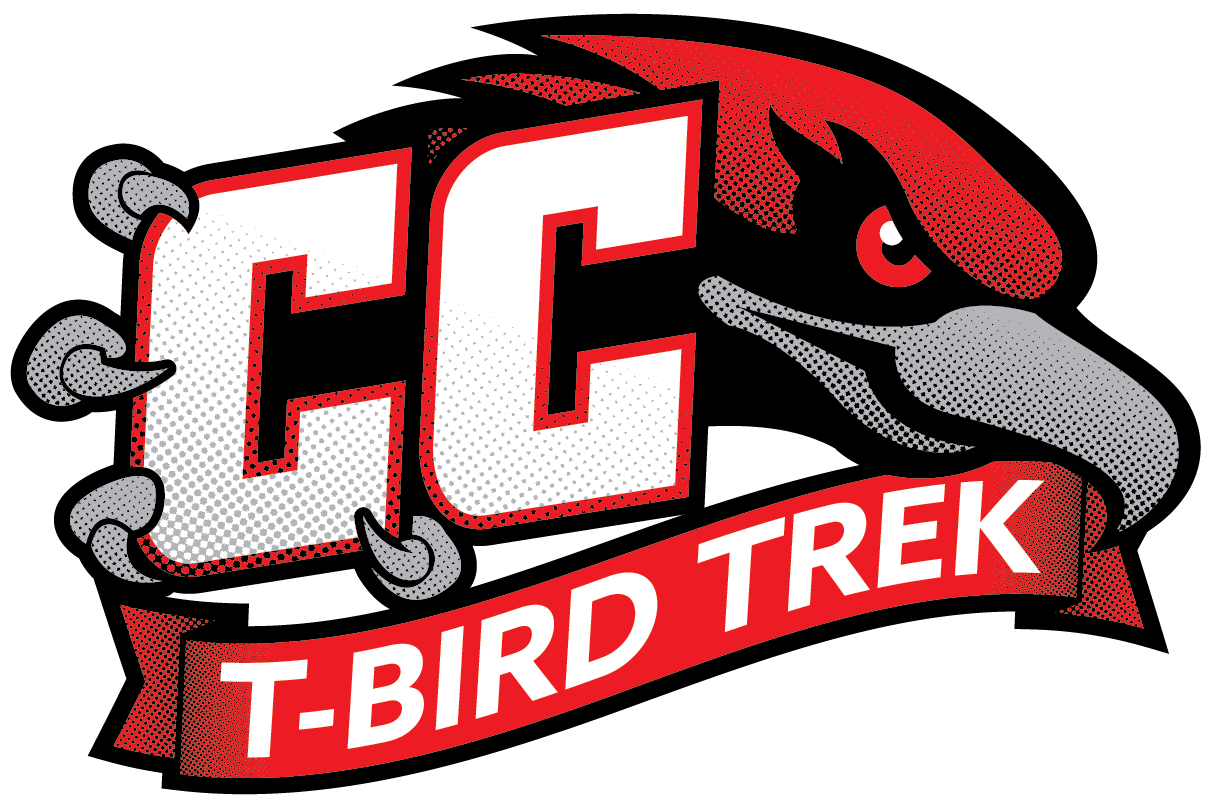 Casper College T-Bird Trek Half Marathon logo on RaceRaves