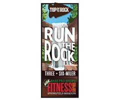 Run the Rock 6 Miler & 3 Miler logo on RaceRaves