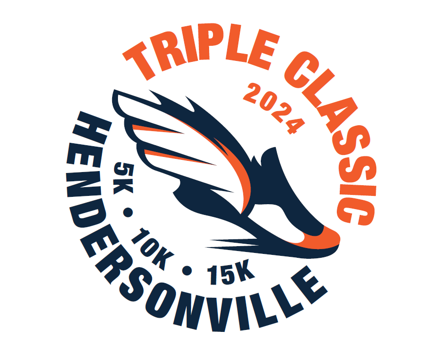 Hendersonville Triple Classic (fka Hendersonville Half Marathon) logo on RaceRaves