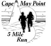 Cape May Point 5 Mile and 2 Mile logo on RaceRaves
