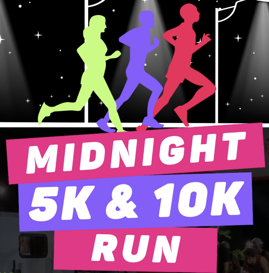 Midnight Run 5K & 10K for Special Olympics logo on RaceRaves