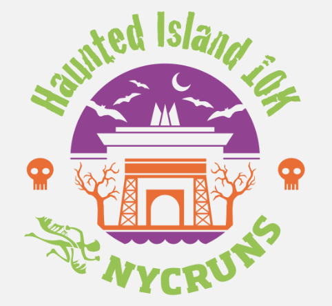 NYCRUNS Haunted Island 10K logo on RaceRaves