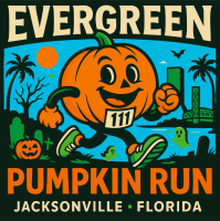 Evergreen Pumpkin Run logo on RaceRaves