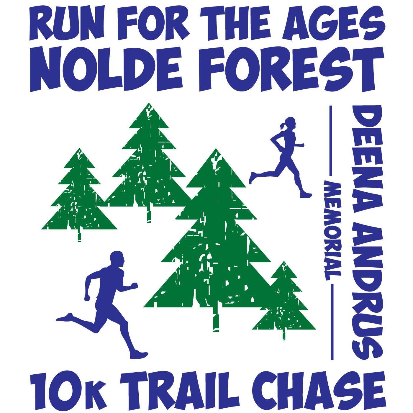 Run For The Ages 10K Trail Chase logo on RaceRaves