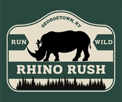 Run Wild Rhino Rush logo on RaceRaves