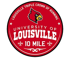 Louisville Triple Crown of Running University of Louisville 10 Mile logo on RaceRaves