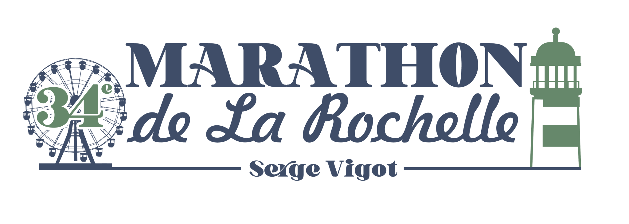 Marathon de La Rochelle Serge Vigot logo on RaceRaves