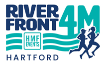 Riverfront Hartford 4 Miler logo on RaceRaves