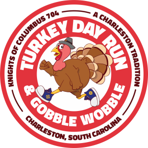 Charleston Turkey Day Run & Gobble Wobble 5K logo on RaceRaves
