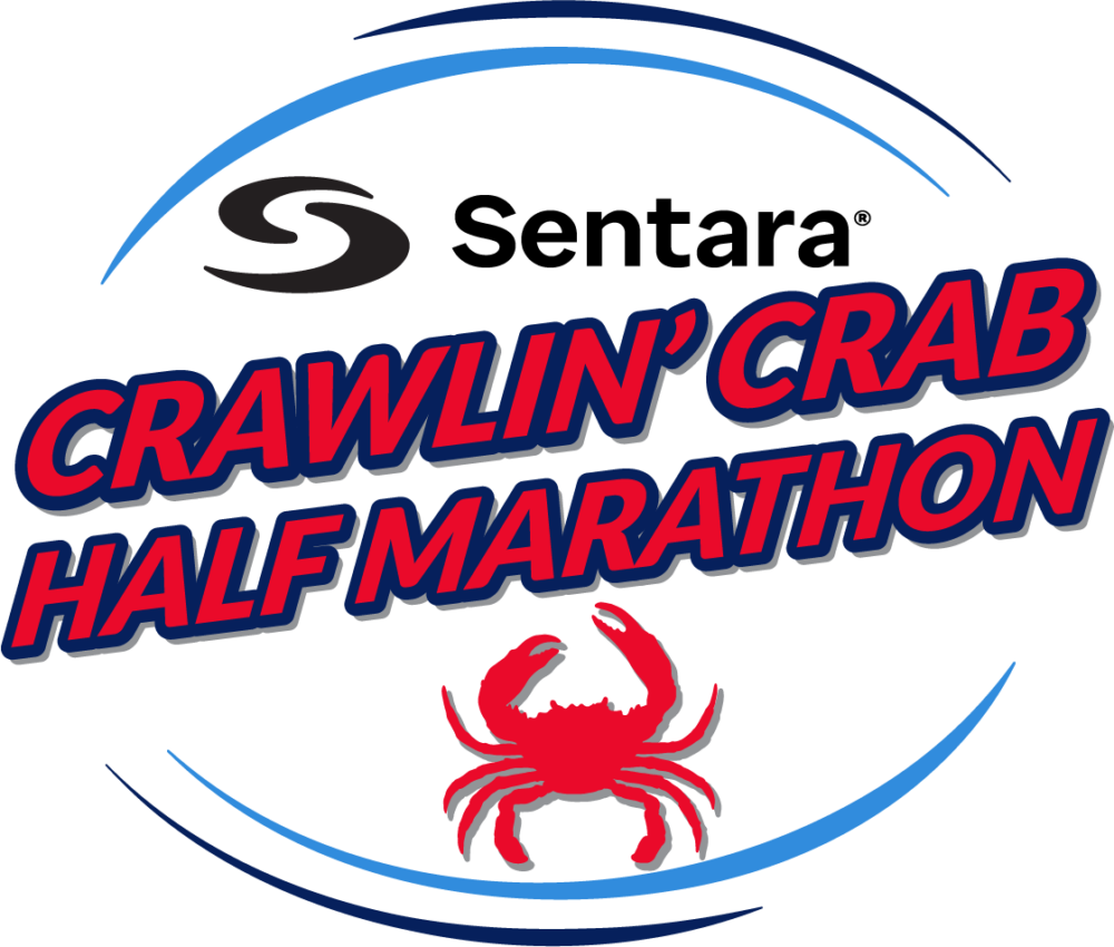 Crawlin’ Crab Half Marathon & 5K logo on RaceRaves