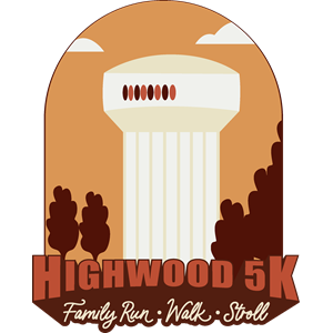 Highwood 5K Run, Walk & Stroll logo on RaceRaves