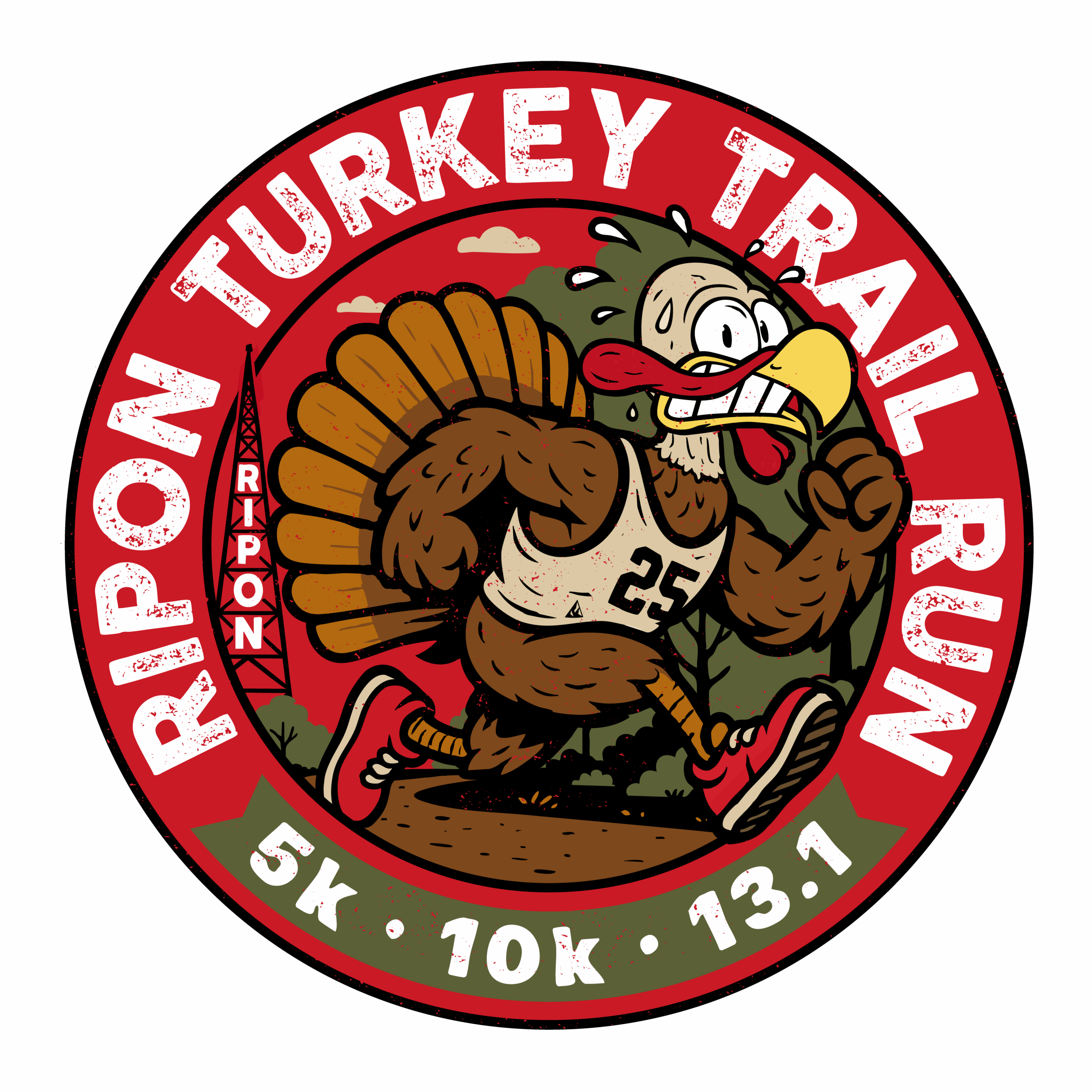 Ripon Turkey Trail Run logo on RaceRaves