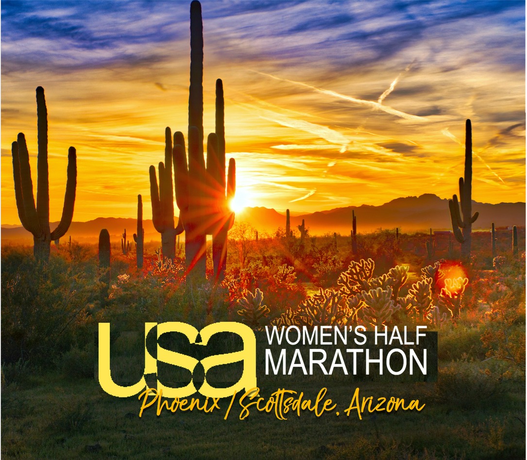 USA Women’s Half Marathon Arizona logo on RaceRaves