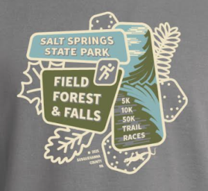 Salt Springs Field, Forest & Falls Trail Race logo on RaceRaves