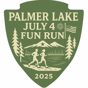Palmer Lake July 4th Fun Run logo on RaceRaves