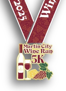 Martin City Wine Run 5K logo on RaceRaves