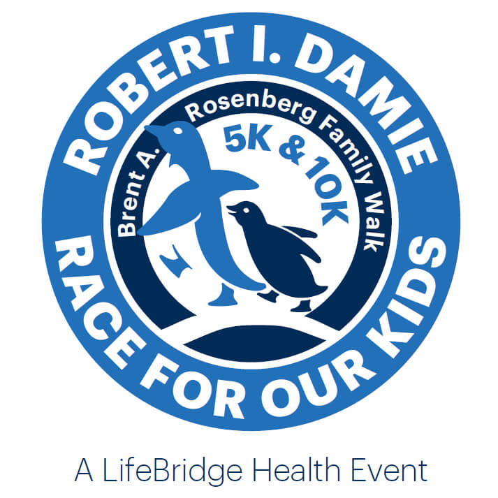 Robert I. Damie Race for Our Kids logo on RaceRaves