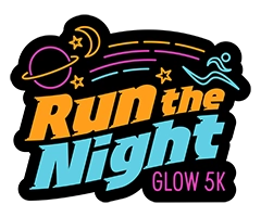 Run the Night Glow 5K logo on RaceRaves