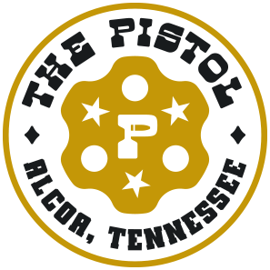 The Pistol Ultra & Pistol Creek Marathon logo on RaceRaves