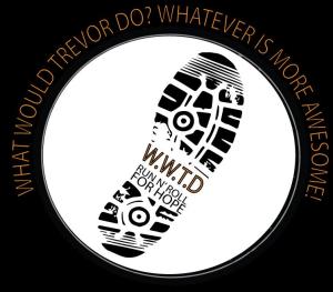 What Would Trevor Do Run N’ Roll for Hope 5K logo on RaceRaves