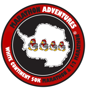 White Continent 50K, Marathon & Half Marathon logo on RaceRaves