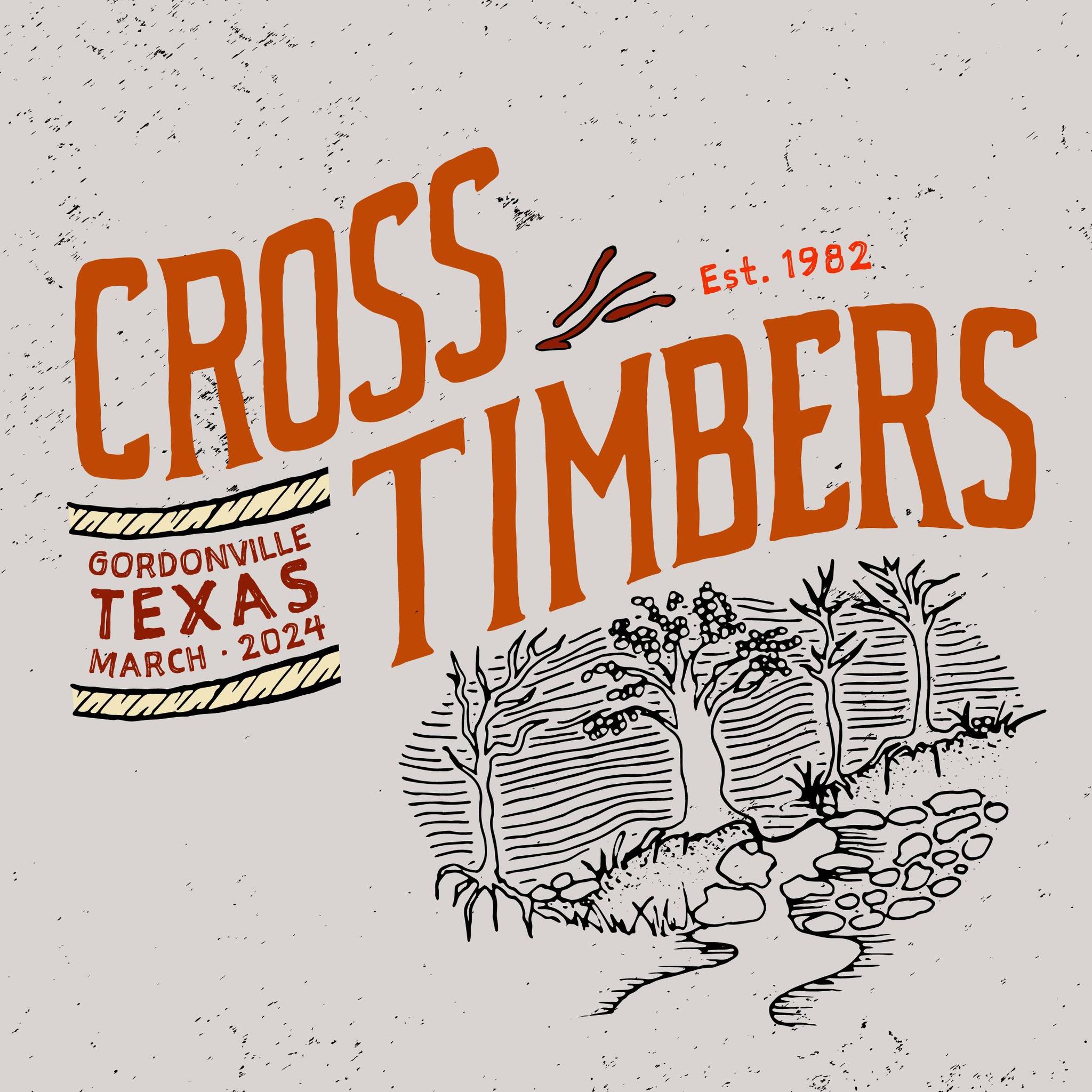 Cross Timbers Trail Run logo on RaceRaves