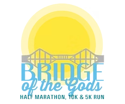 Bridge of the Gods Half Marathon, 10K & 5K logo on RaceRaves