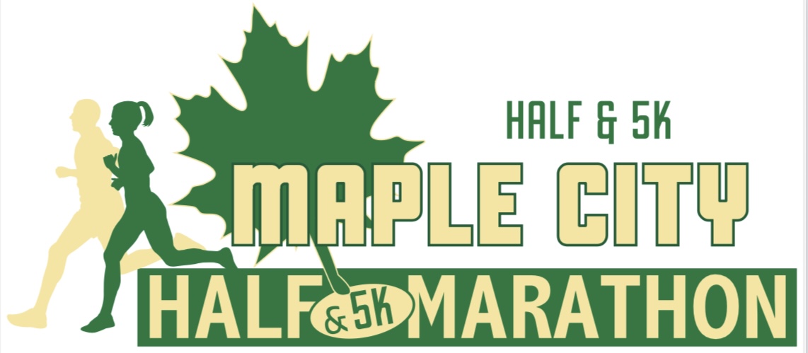Maple City Half Marathon & 5K logo on RaceRaves