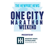 Newport News One City Marathon logo