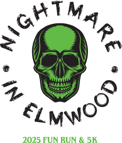 Nightmare In Elmwood 5K logo on RaceRaves