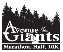 Avenue of the Giants Marathon & Half Marathon logo on RaceRaves