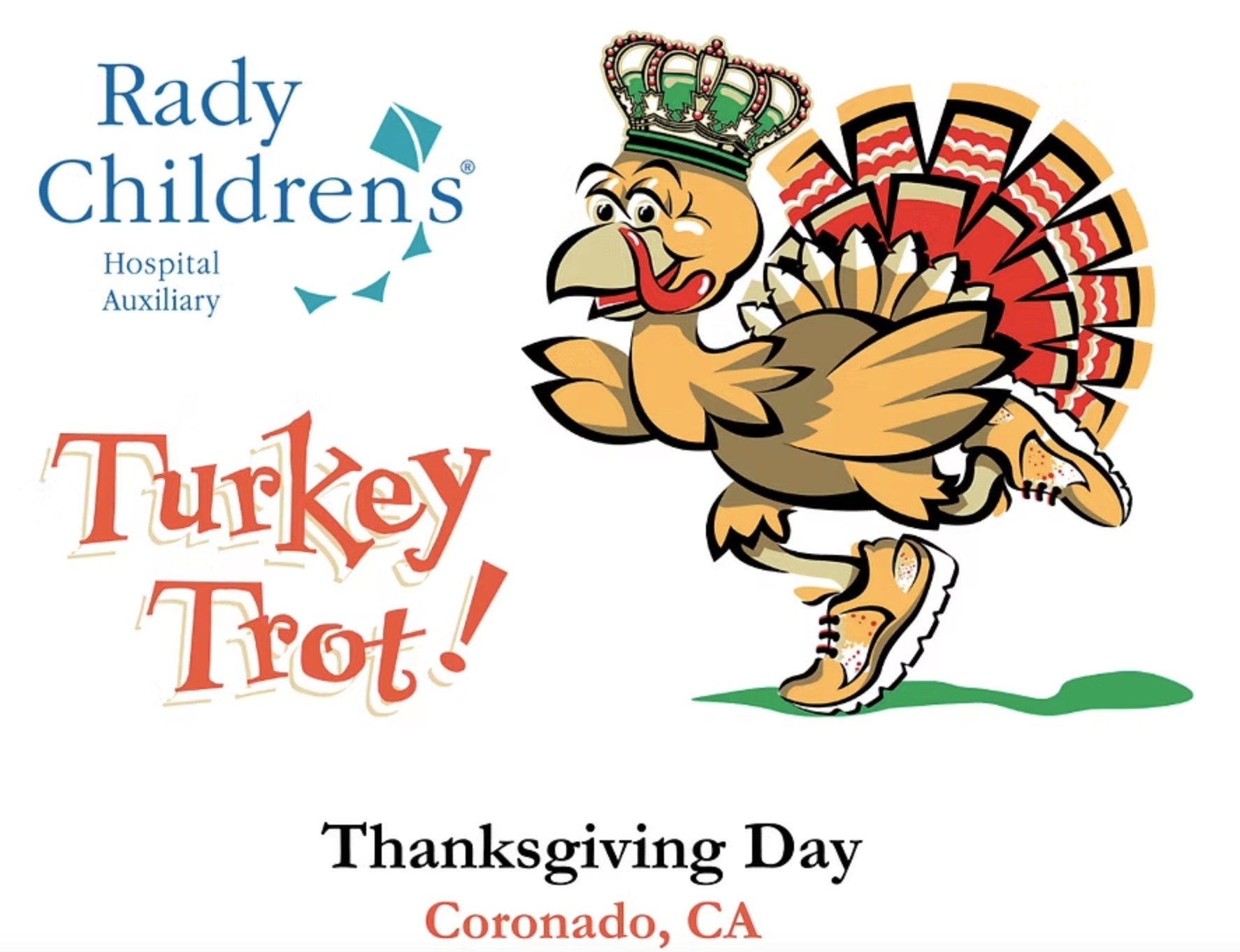 Coronado Turkey Trot logo on RaceRaves