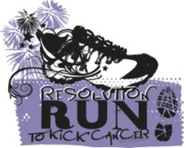Resolution Run to Kick Cancer 5K logo on RaceRaves