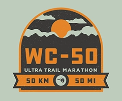 WC-50 Ultra Trail Marathon logo on RaceRaves