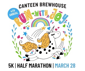 Run with Joy Half Marathon & 5K logo on RaceRaves