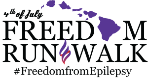 Freedom Run for Epilepsy Awareness logo on RaceRaves
