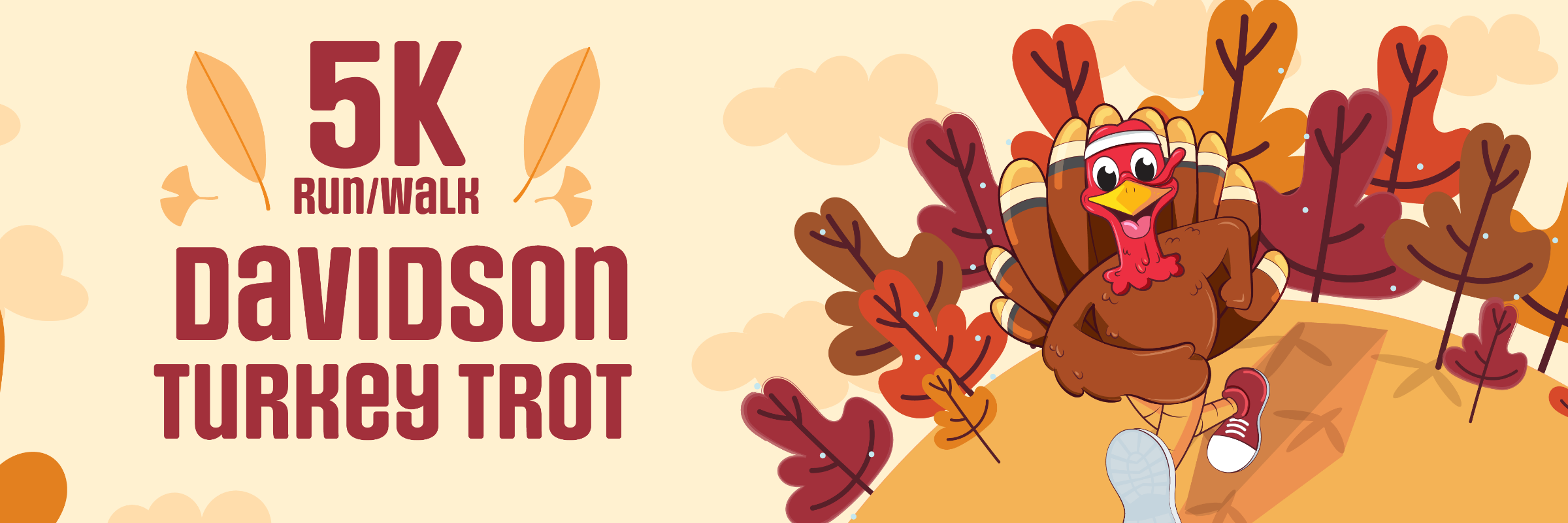 Davidson Turkey Trot 5K logo on RaceRaves