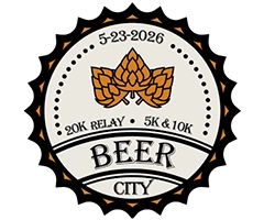 Beer City 20K Relay Races logo on RaceRaves