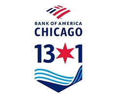 Bank of America Chicago 13.1 logo on RaceRaves