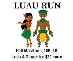 Luau Run Half Marathon, 10K & 5K logo on RaceRaves