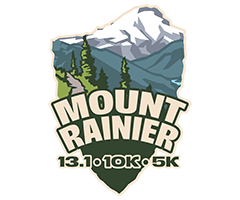 Mount Rainier Half Marathon, 10K & 5K logo on RaceRaves