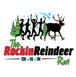 Rockin Reindeer 10K, 5K & 1M logo on RaceRaves