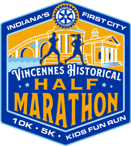 Vincennes Historical Half Marathon, 10K & 5K logo on RaceRaves